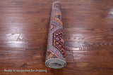 Grey Khorjin Persian Gabbeh Handmade Wool Rug - 4' 0" X 6' 1" - Golden Nile