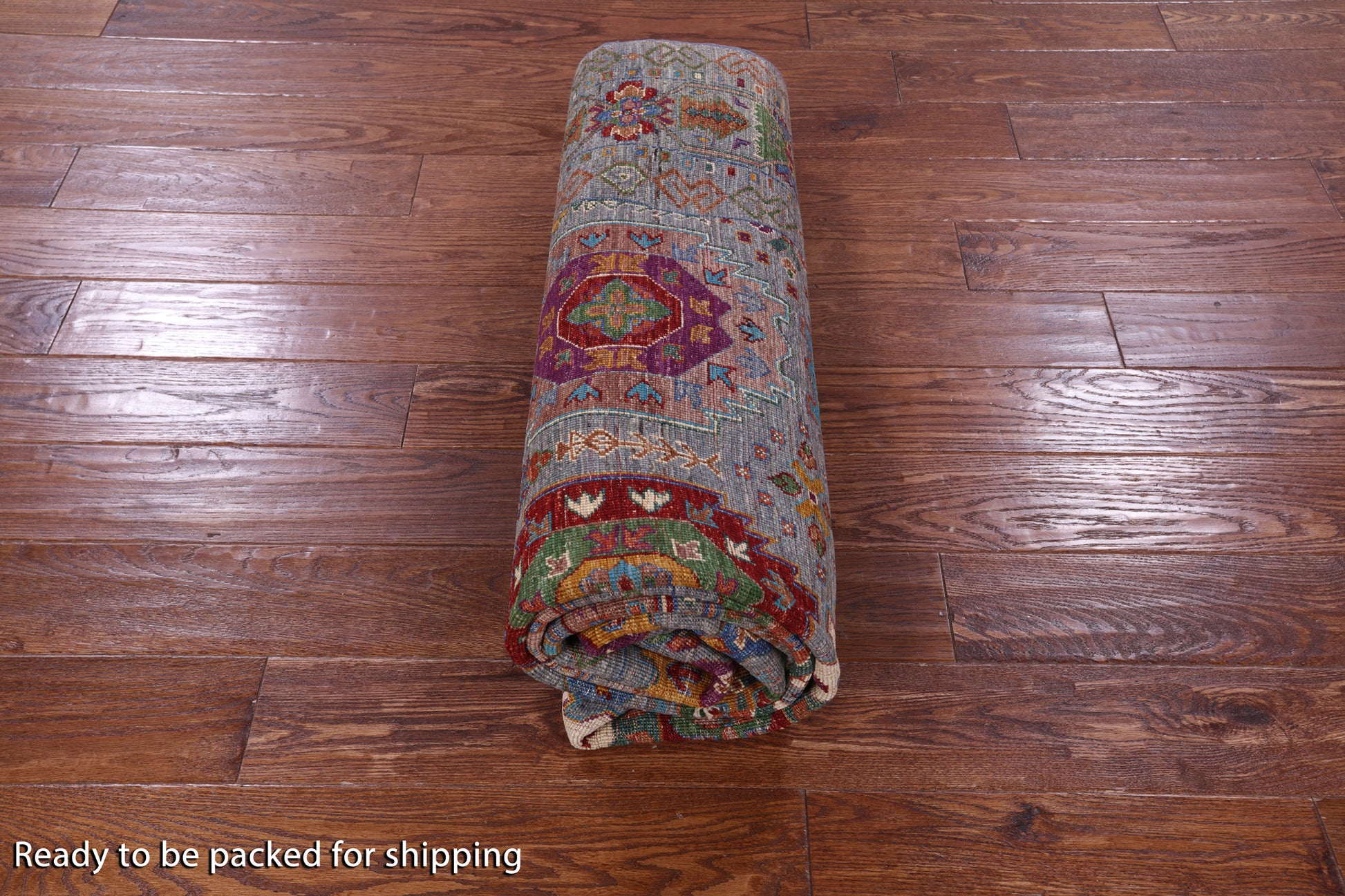 Turkmen Ersari Hand Knotted Wool Rug - 5' 7" X 8' 6" - Golden Nile