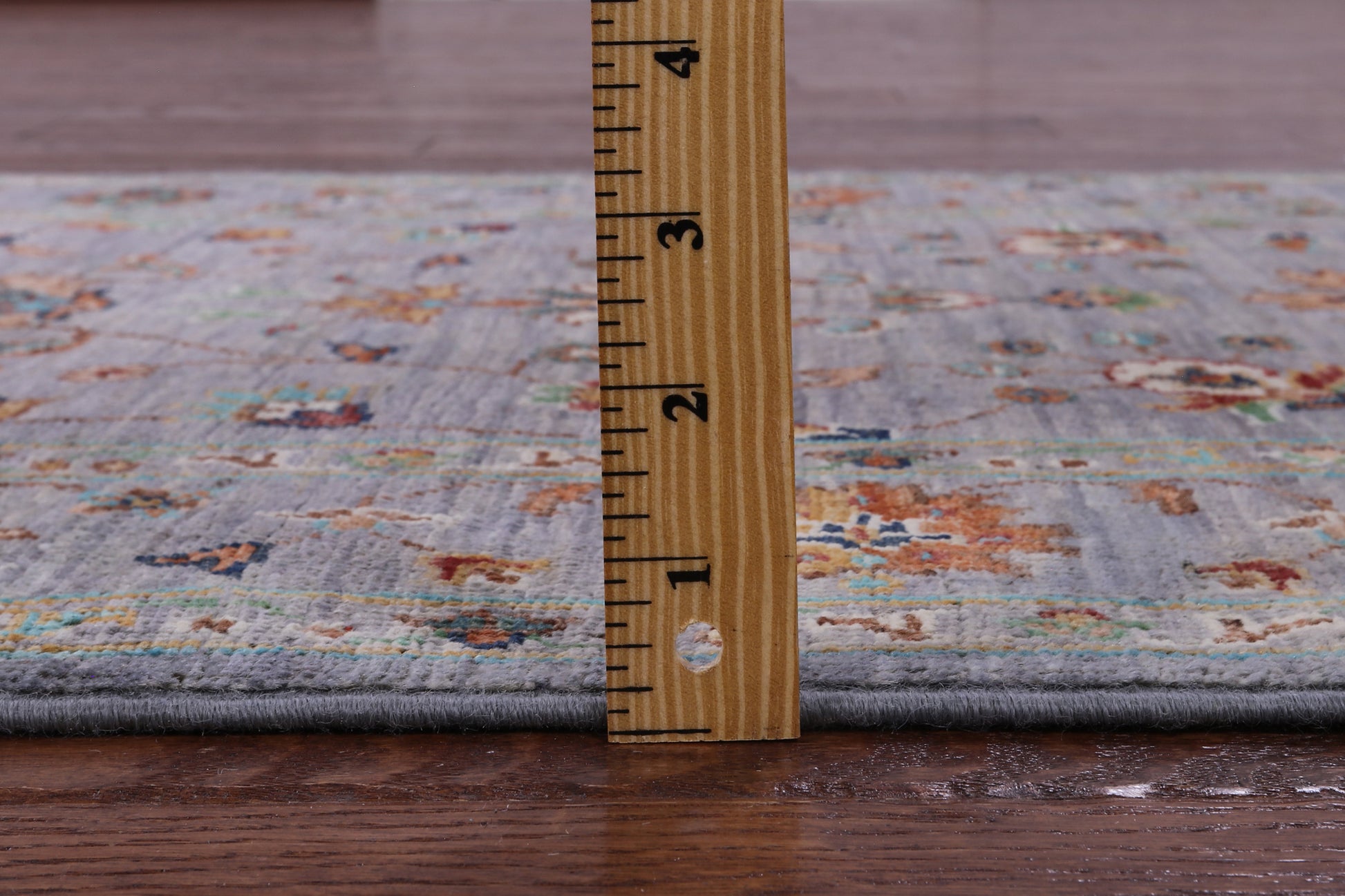 Peshawar Hand Knotted Wool Runner Rug - 2' 8" X 9' 10" - Golden Nile