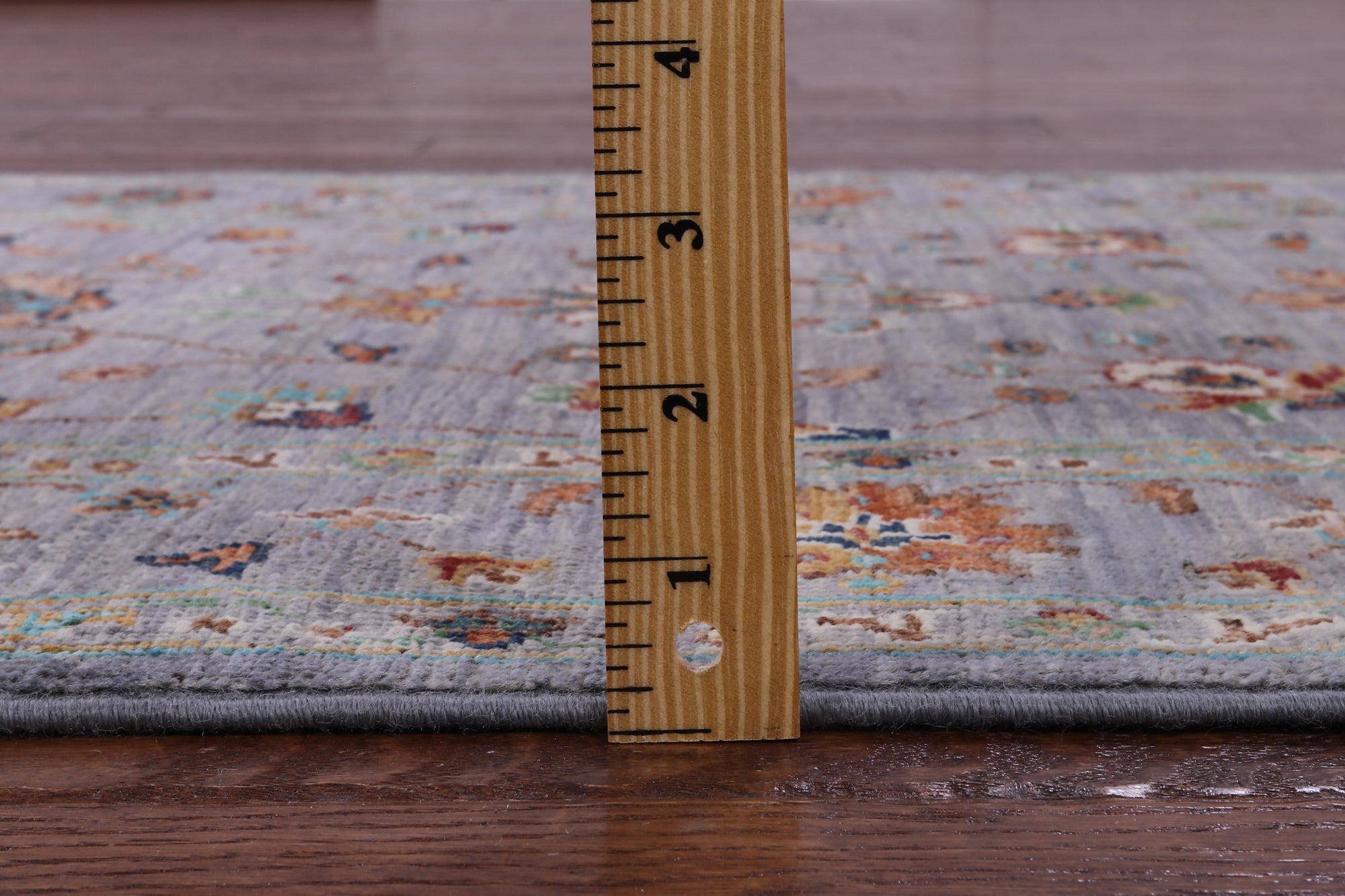 Peshawar Hand Knotted Wool Runner Rug - 2' 8" X 9' 10" - Golden Nile