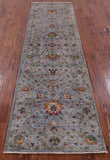 Peshawar Hand Knotted Wool Runner Rug - 2' 8" X 9' 10" - Golden Nile