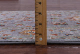 Peshawar Hand Knotted Wool Runner Rug - 2' 8" X 9' 10" - Golden Nile