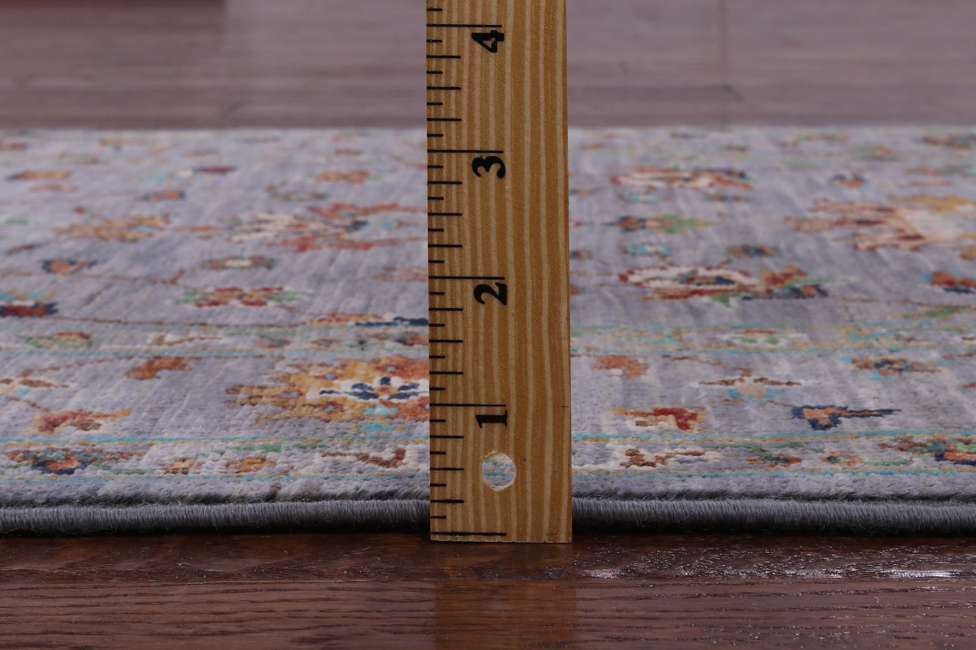 Peshawar Hand Knotted Wool Runner Rug - 2' 8" X 9' 10" - Golden Nile