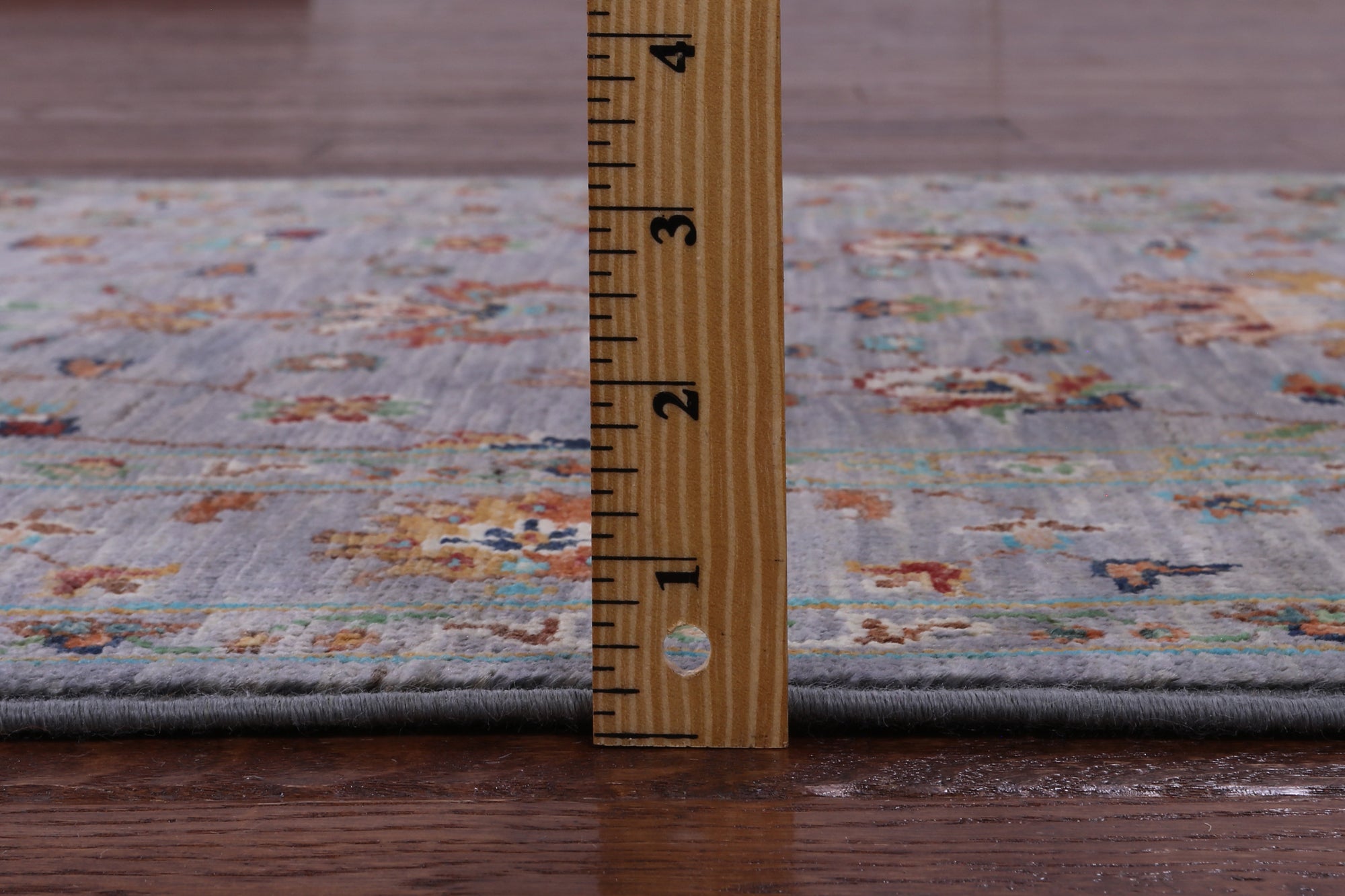 Peshawar Hand Knotted Wool Runner Rug - 2' 8" X 9' 10" - Golden Nile