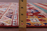 Khorjin Persian Gabbeh Handmade Wool Rug - 3' 11" X 5' 7" - Golden Nile