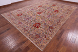 Persian Fine Serapi Hand Knotted Wool Rug - 9' 10" X 13' 9" - Golden Nile