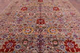 Persian Fine Serapi Hand Knotted Wool Rug - 9' 10" X 13' 9" - Golden Nile