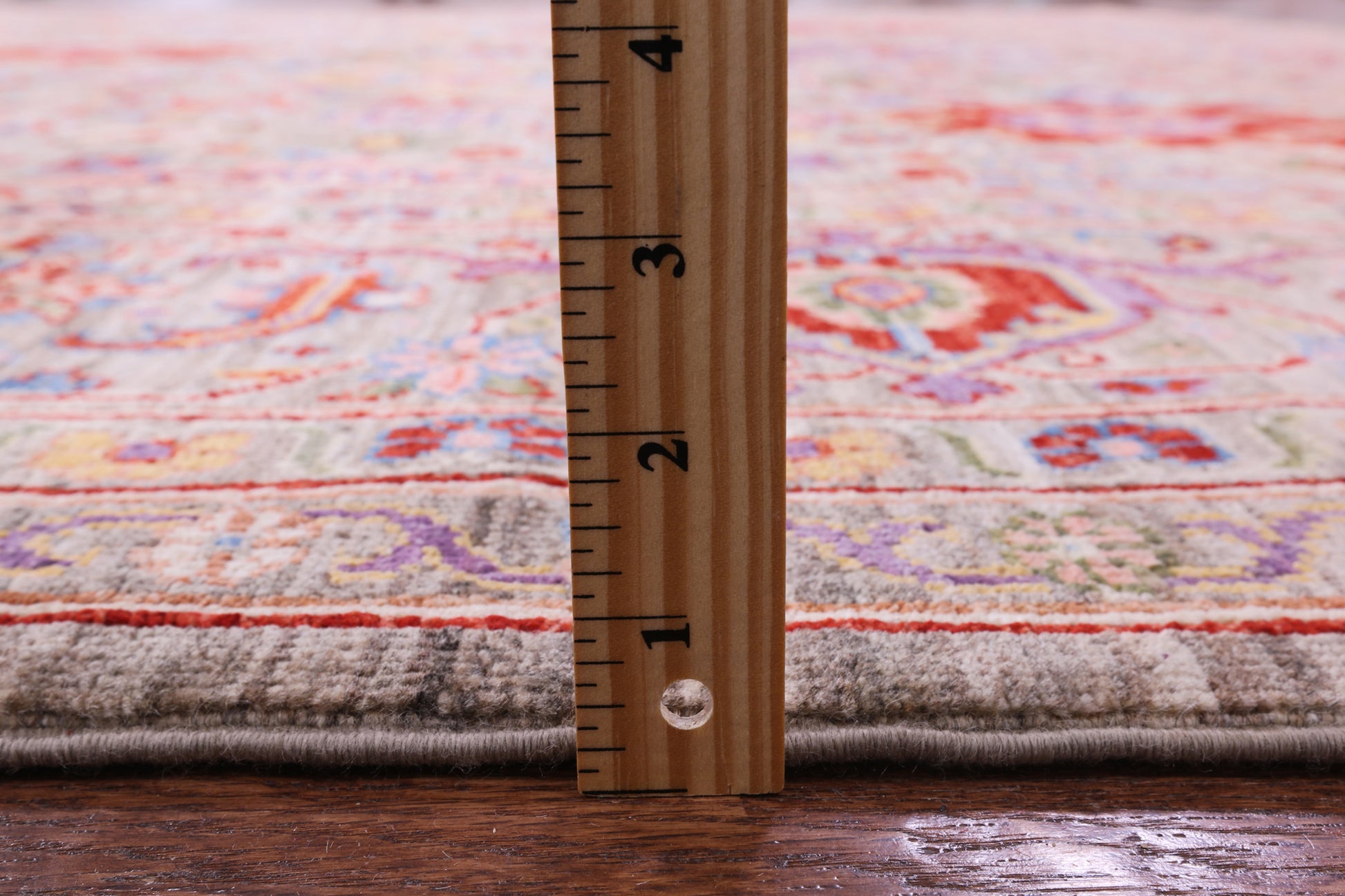 Persian Fine Serapi Hand Knotted Wool Rug - 9' 10" X 13' 9" - Golden Nile