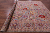 Persian Fine Serapi Hand Knotted Wool Rug - 9' 10" X 13' 9" - Golden Nile