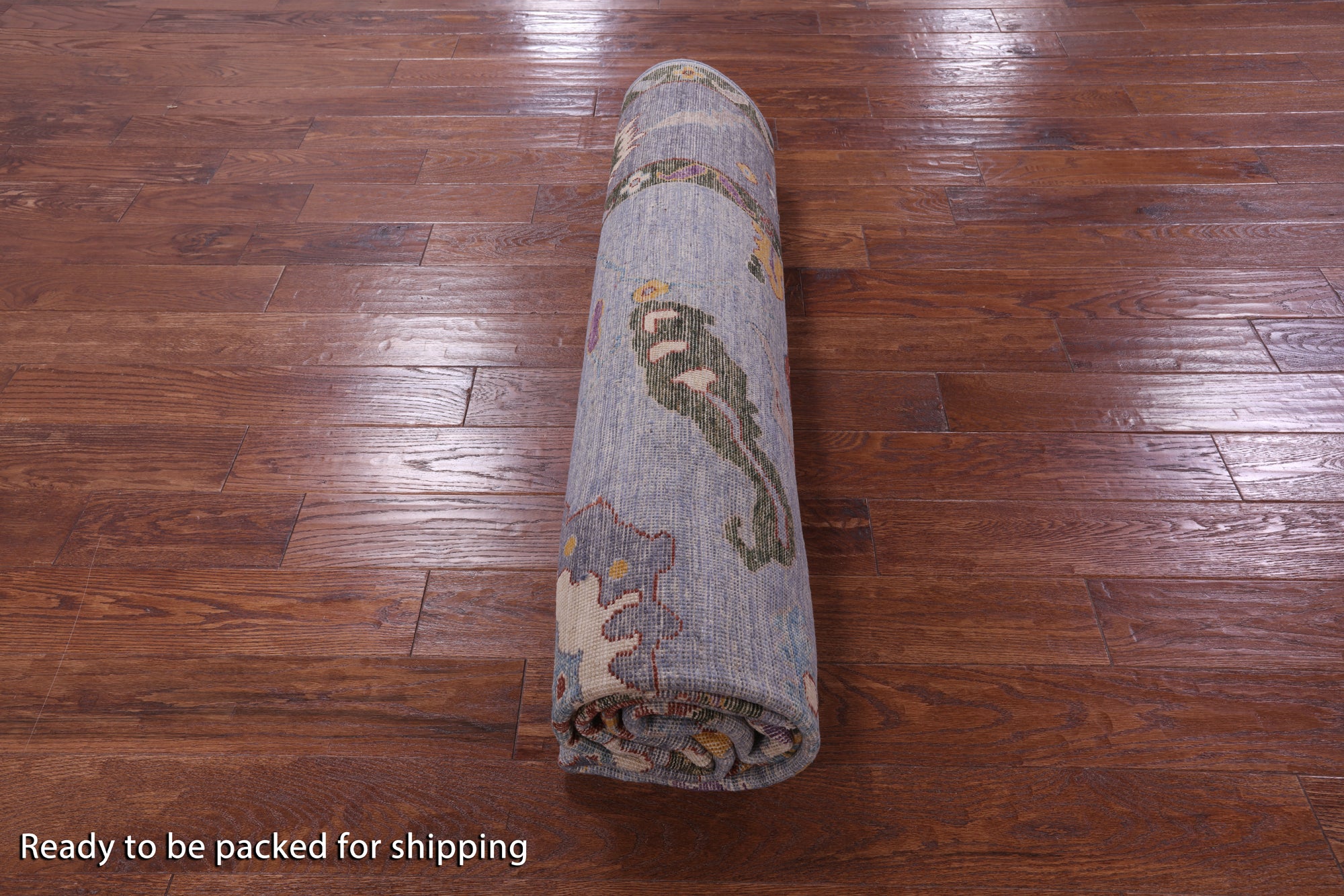 Turkish Oushak Hand Knotted Wool Rug - 7' 11" X 10' 0" - Golden Nile