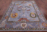 Turkish Oushak Hand Knotted Wool Rug - 7' 11" X 10' 0" - Golden Nile