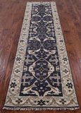 Turkish Oushak Hand Knotted Wool Runner Rug - 2' 7" X 9' 8" - Golden Nile