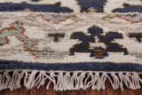 Turkish Oushak Hand Knotted Wool Runner Rug - 2' 7" X 9' 8" - Golden Nile