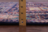 Blue Persian Fine Serapi Handmade Wool Rug - 4' 10" X 6' 11" - Golden Nile