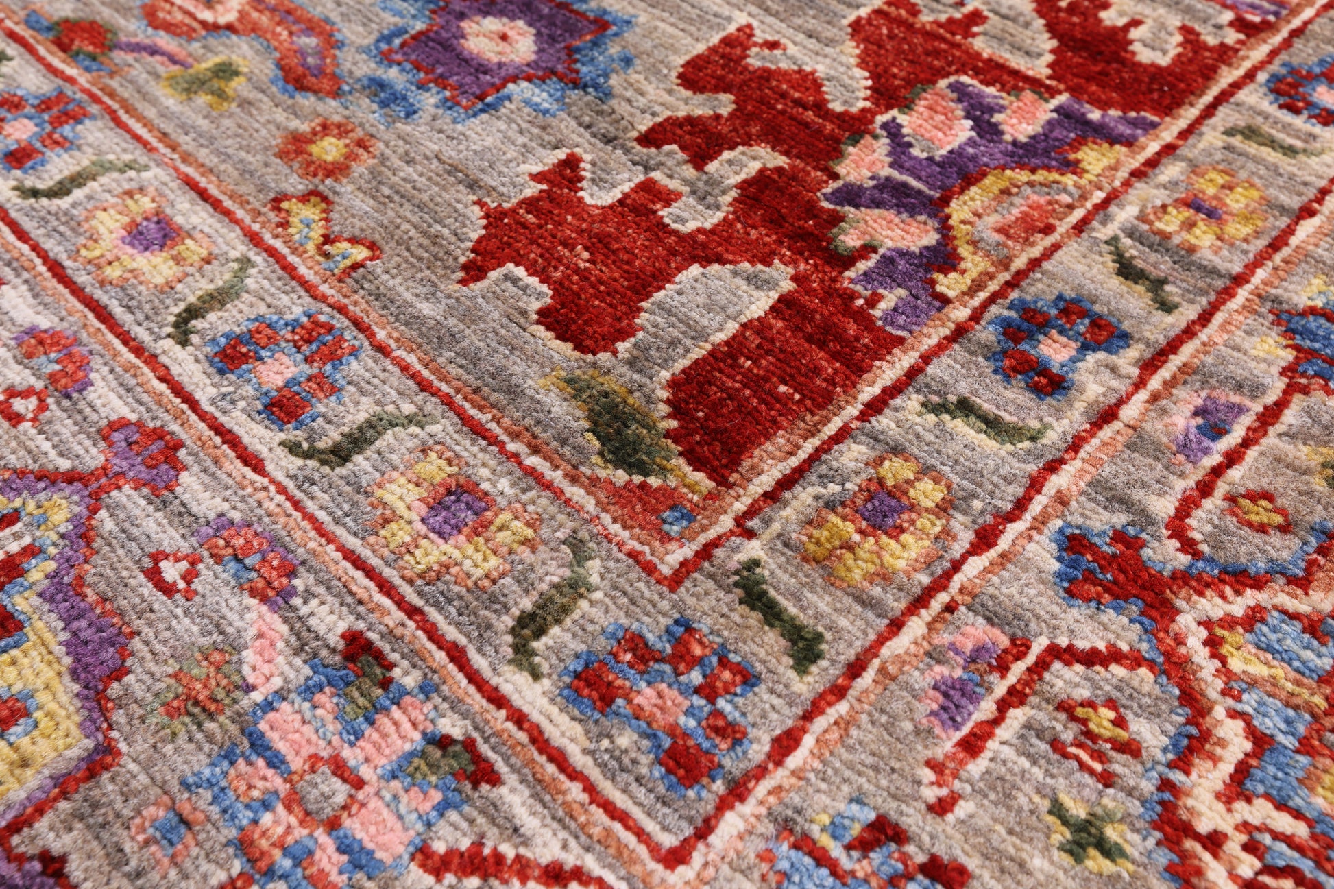 Persian Fine Serapi Hand Knotted Wool Rug - 5' 10" X 8' 2" - Golden Nile