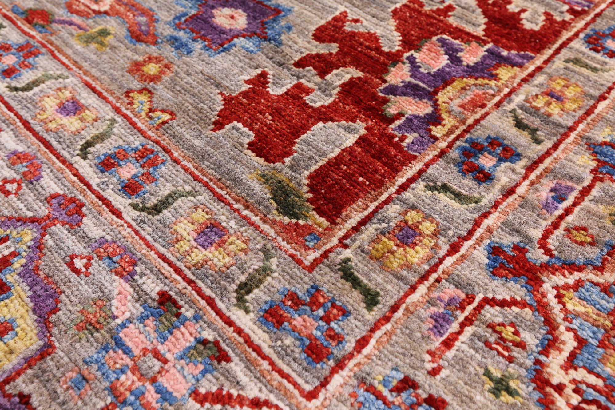 Persian Fine Serapi Hand Knotted Wool Rug - 5' 10" X 8' 2" - Golden Nile