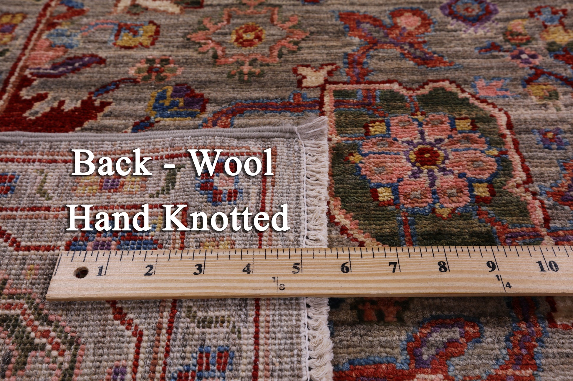 Persian Fine Serapi Hand Knotted Wool Rug - 5' 10" X 8' 2" - Golden Nile