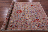 Persian Fine Serapi Hand Knotted Wool Rug - 5' 10" X 8' 2" - Golden Nile
