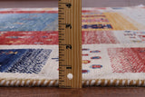 Tribal Persian Gabbeh Hand Knotted Wool Rug - 5' 6" X 7' 10" - Golden Nile