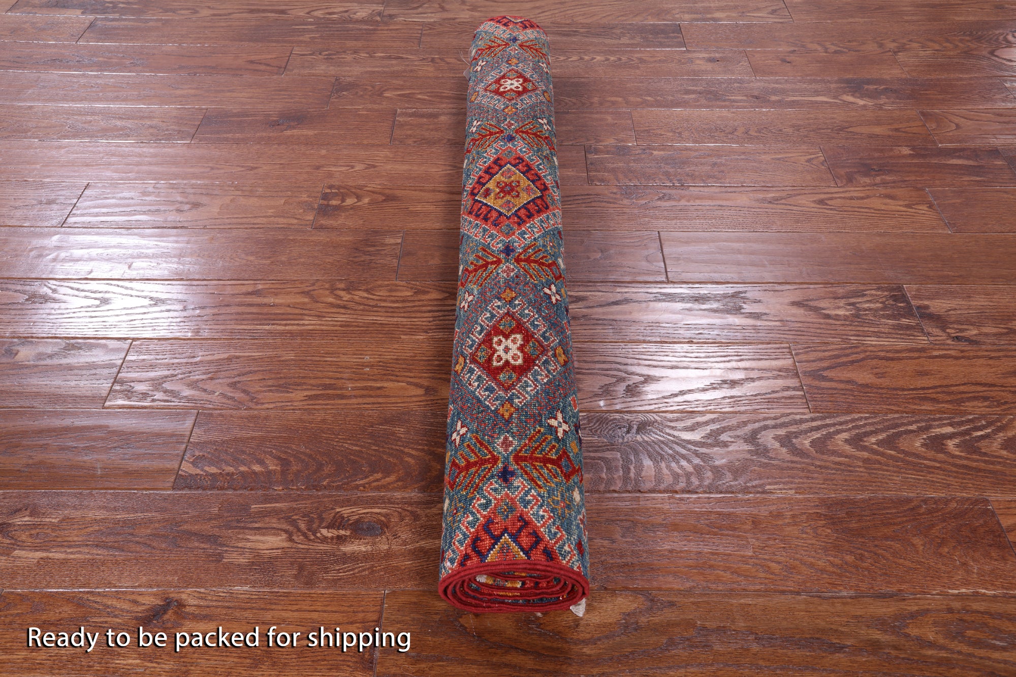 Khorjin Persian Gabbeh Hand Knotted Wool Rug - 3' 11" X 6' 0" - Golden Nile