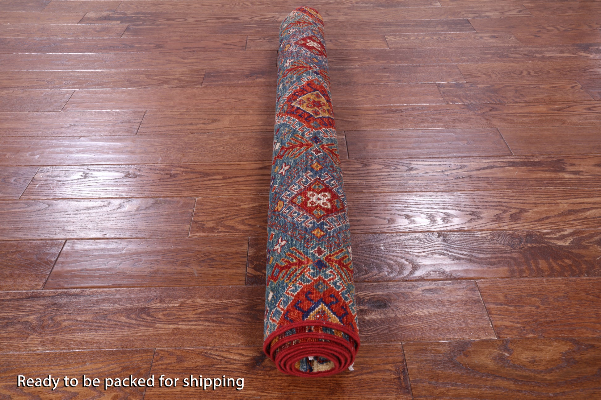 Khorjin Persian Gabbeh Handmade Wool Rug - 4' 0" X 6' 2" - Golden Nile