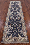 Turkish Oushak Hand Knotted Wool Runner Rug - 2' 6" X 10' 0" - Golden Nile