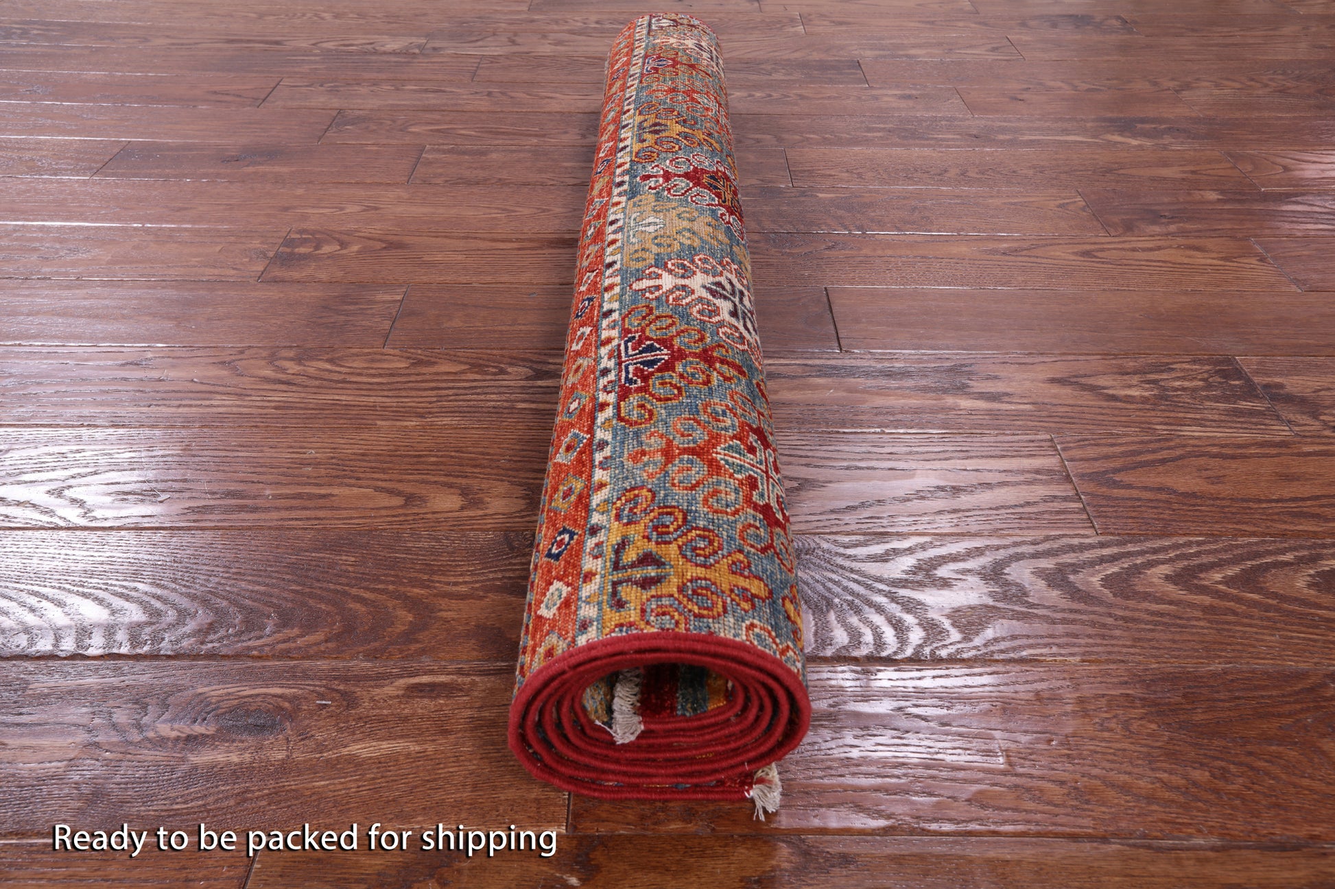 Khorjin Persian Gabbeh Hand Knotted Wool Rug - 3' 10" X 6' 0" - Golden Nile