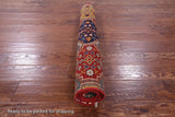 Khorjin Persian Gabbeh Hand Knotted Wool Rug - 3' 3" X 4' 10" - Golden Nile