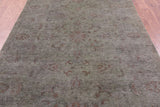 Full Pile Overdyed Hand Knotted Wool Rug - 5' 4" X 7' 8" - Golden Nile