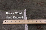 Full Pile Overdyed Hand Knotted Wool Rug - 5' 4" X 7' 8" - Golden Nile