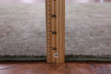 Full Pile Overdyed Hand Knotted Wool Rug - 5' 4" X 7' 8" - Golden Nile