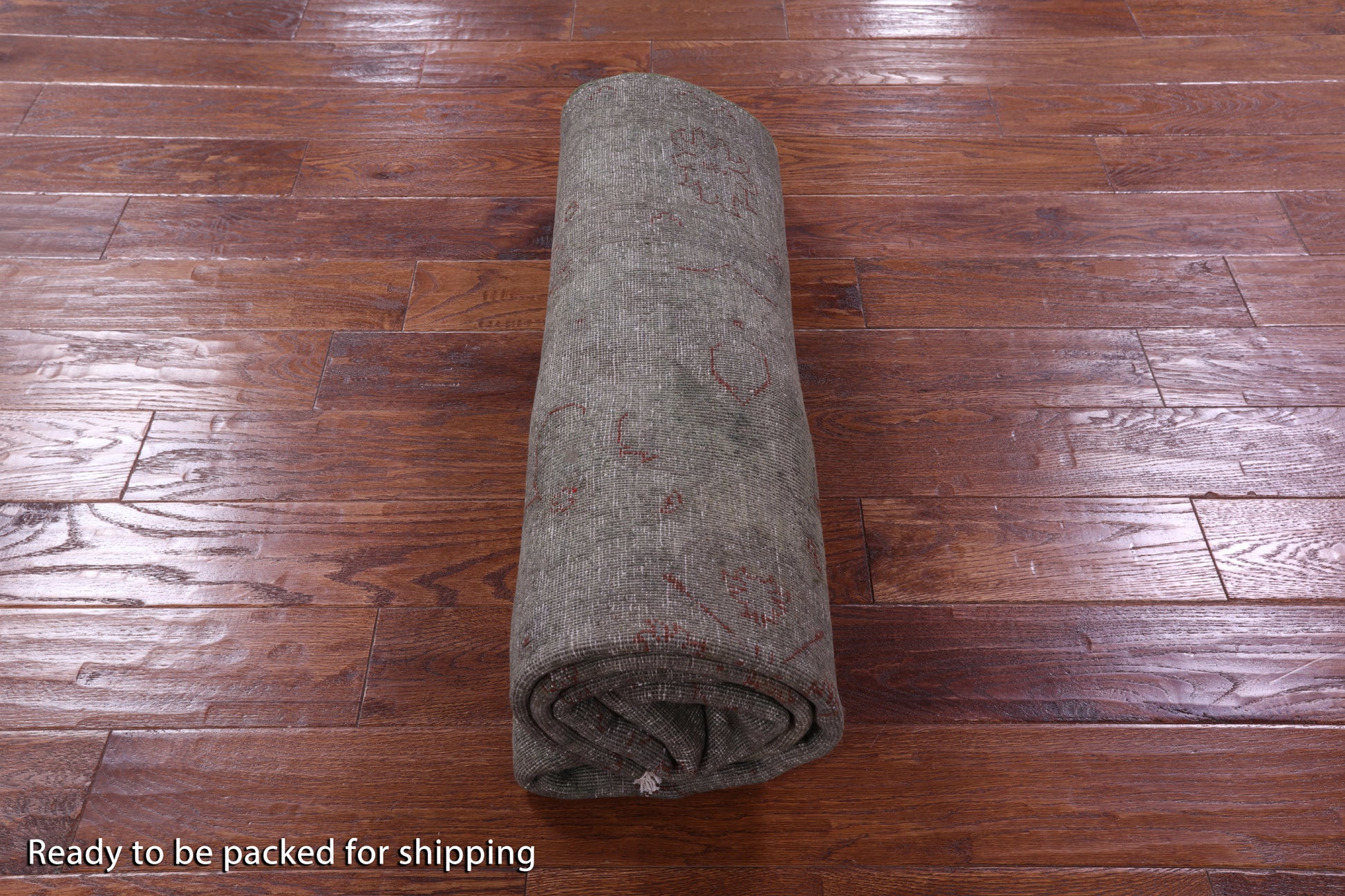 Full Pile Overdyed Hand Knotted Wool Rug - 5' 4" X 7' 8" - Golden Nile
