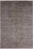 Full Pile Overdyed Hand Knotted Wool Rug - 5' 4" X 7' 8" - Golden Nile