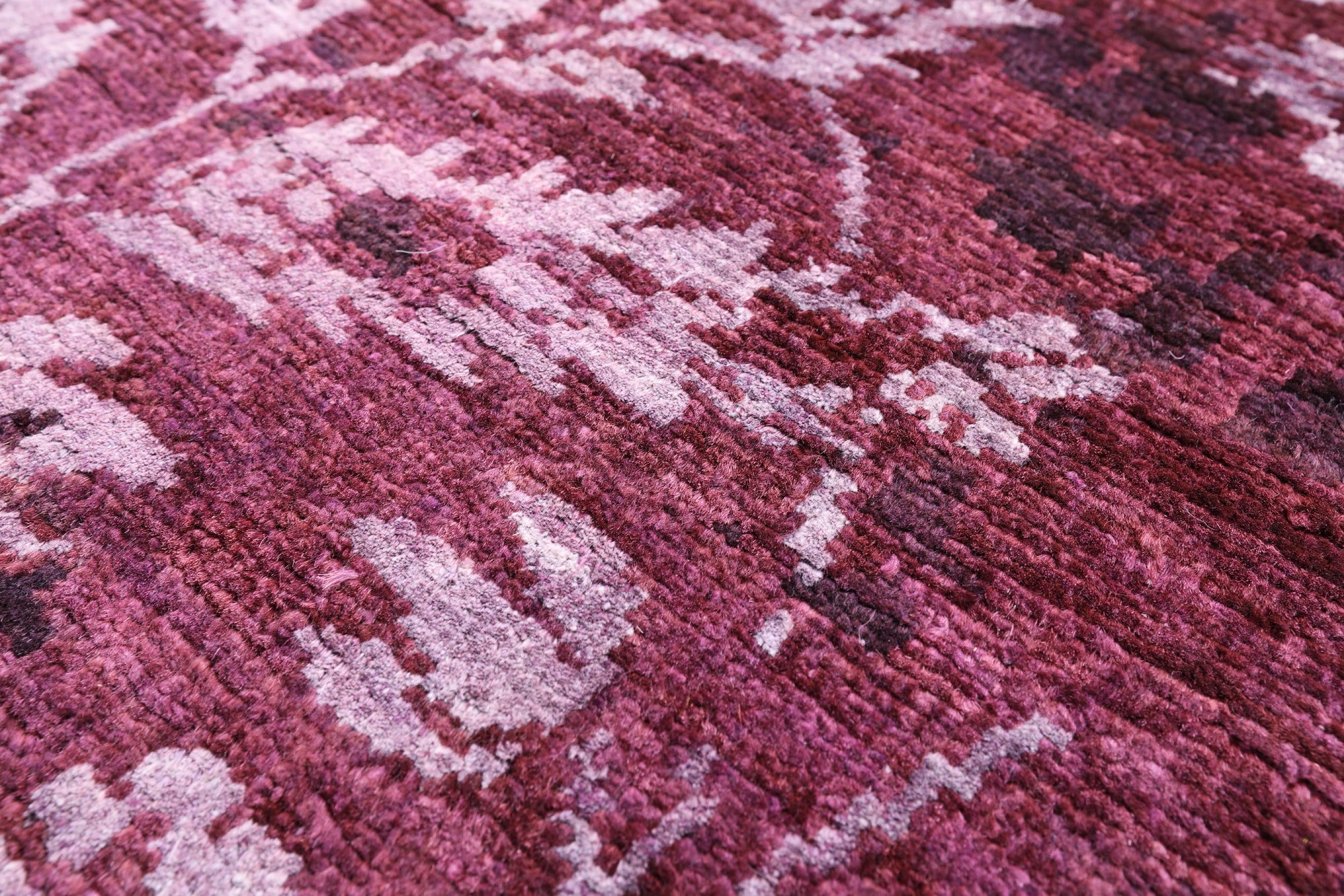 Contemporary Handmade Wool & Silk Rug - 4' 10" X 7' 7" - Golden Nile