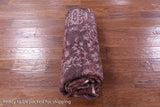 Contemporary Handmade Wool & Silk Rug - 4' 10" X 7' 7" - Golden Nile