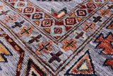 Turkmen Ersari Hand Knotted Wool Rug - 6' 10" X 9' 10" - Golden Nile