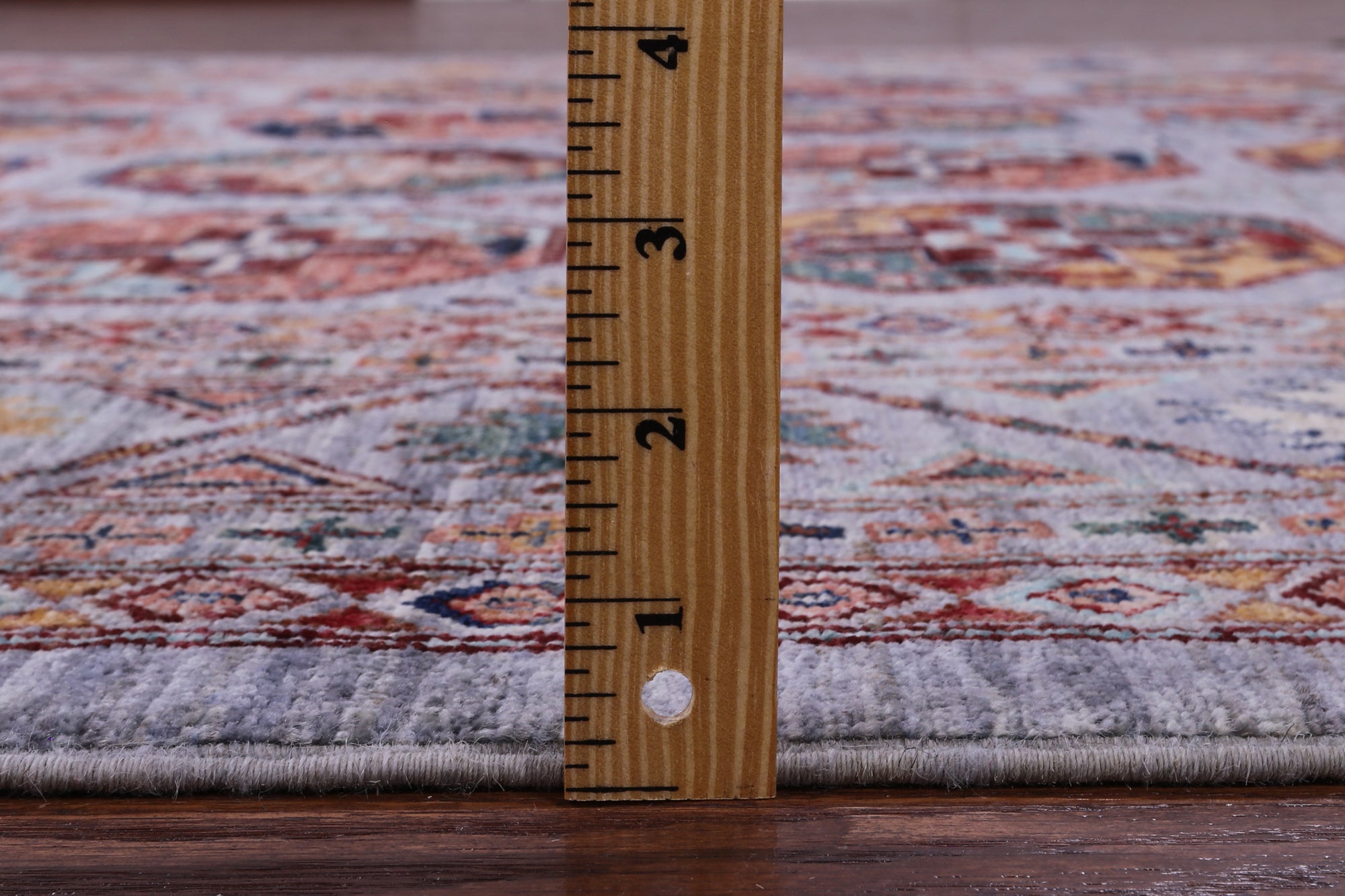 Turkmen Ersari Hand Knotted Wool Rug - 6' 10" X 9' 10" - Golden Nile