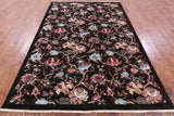Brown Persian Tabriz Handmade Wool Rug - 6' 9" X 9' 10" - Golden Nile