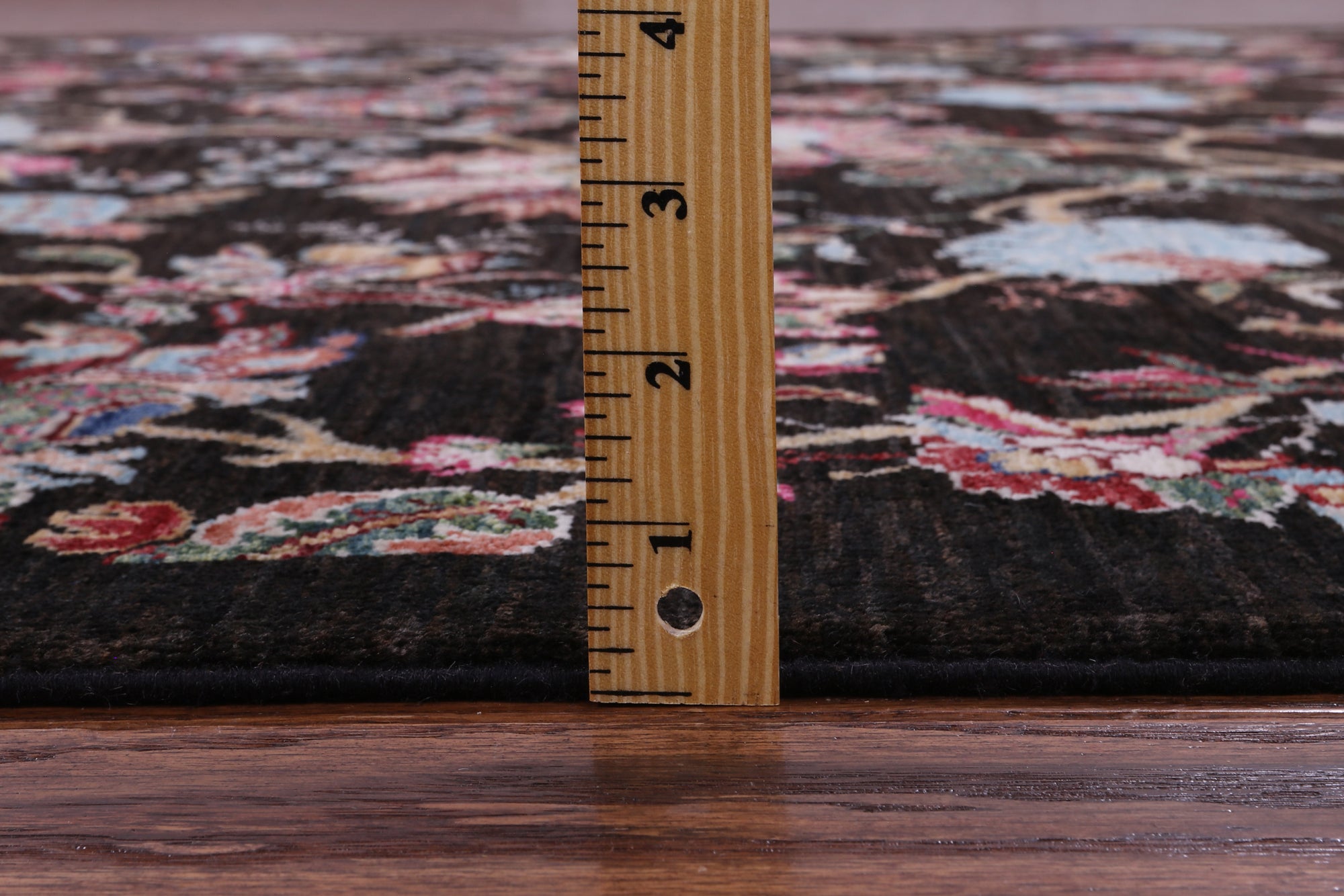 Brown Persian Tabriz Handmade Wool Rug - 6' 9" X 9' 10" - Golden Nile