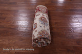 Ivory Persian Tabriz Hand Knotted Wool Rug - 5' 7" X 7' 8" - Golden Nile