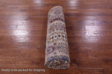 Turkmen Ersari Handmade Wool Rug - 6' 9" X 9' 9" - Golden Nile