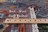 Peshawar Hand Knotted Wool Rug - 5' 9" X 8' 0" - Golden Nile