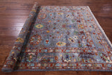 Peshawar Hand Knotted Wool Rug - 5' 9" X 8' 0" - Golden Nile
