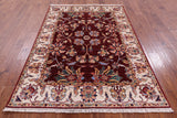 Persian Tabriz Handmade Wool Rug - 4' 10" X 6' 8" - Golden Nile