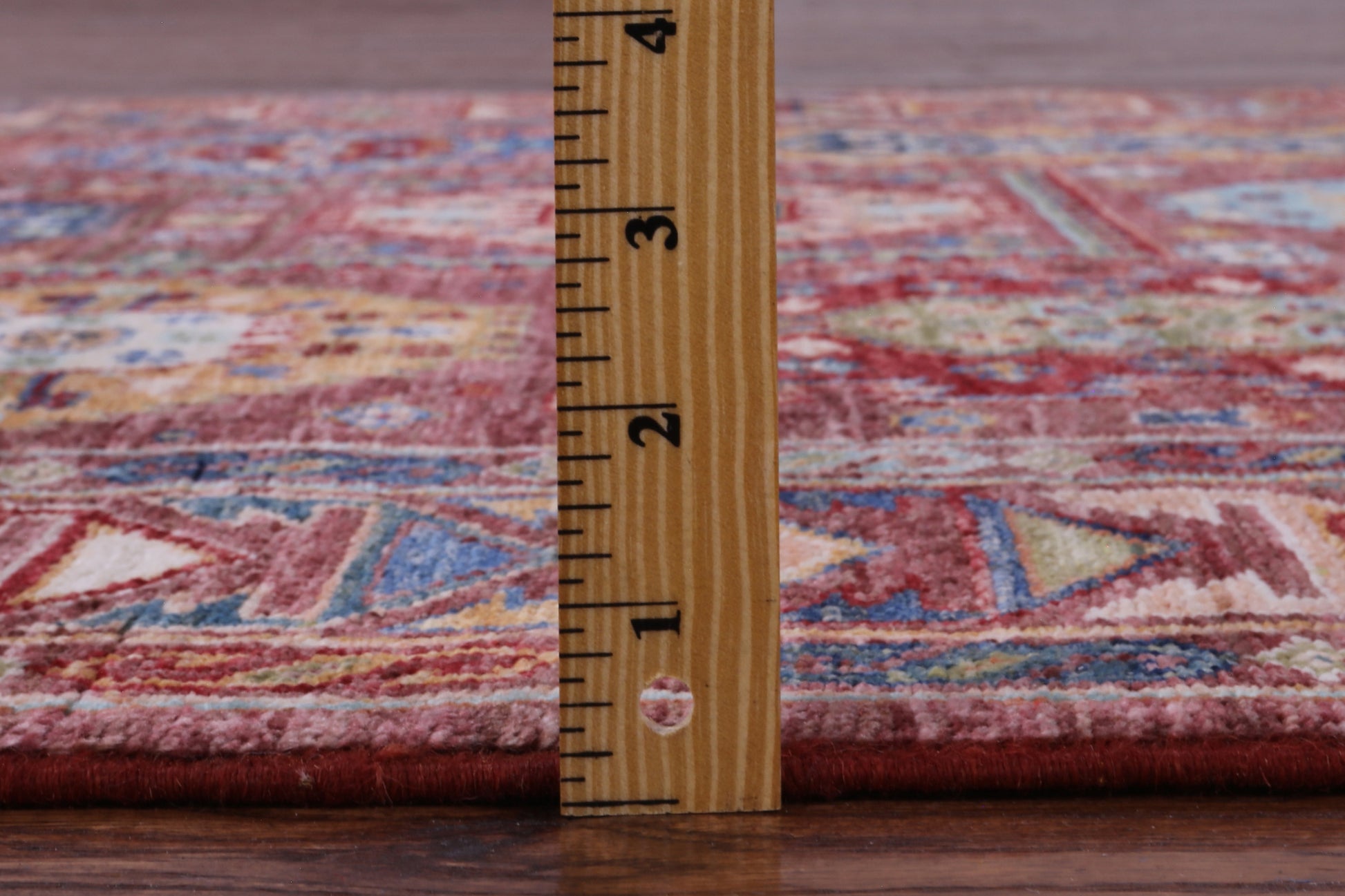 Turkmen Ersari Handmade Wool Rug - 4' 1" X 5' 9" - Golden Nile