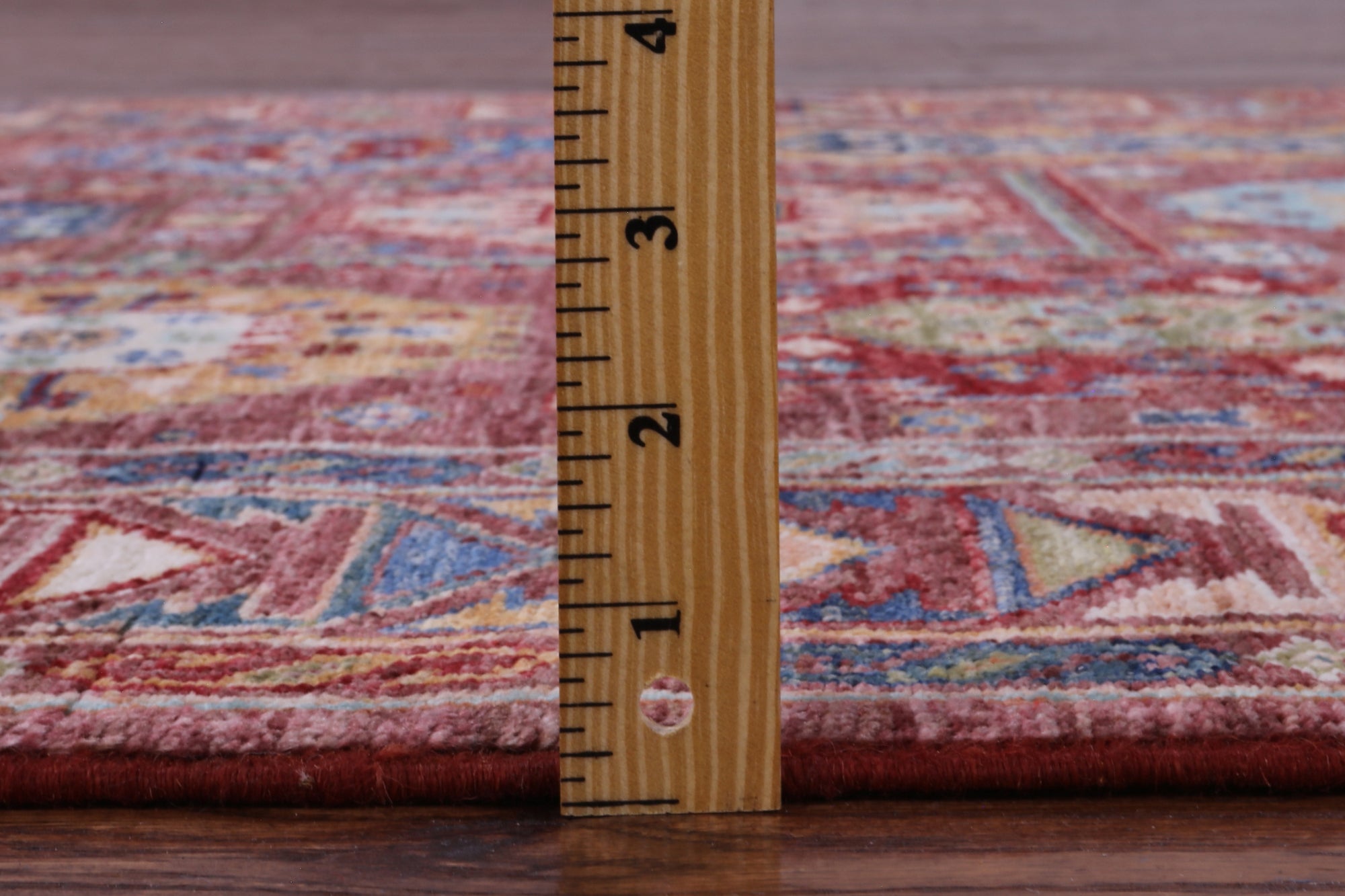 Turkmen Ersari Handmade Wool Rug - 4' 1" X 5' 9" - Golden Nile