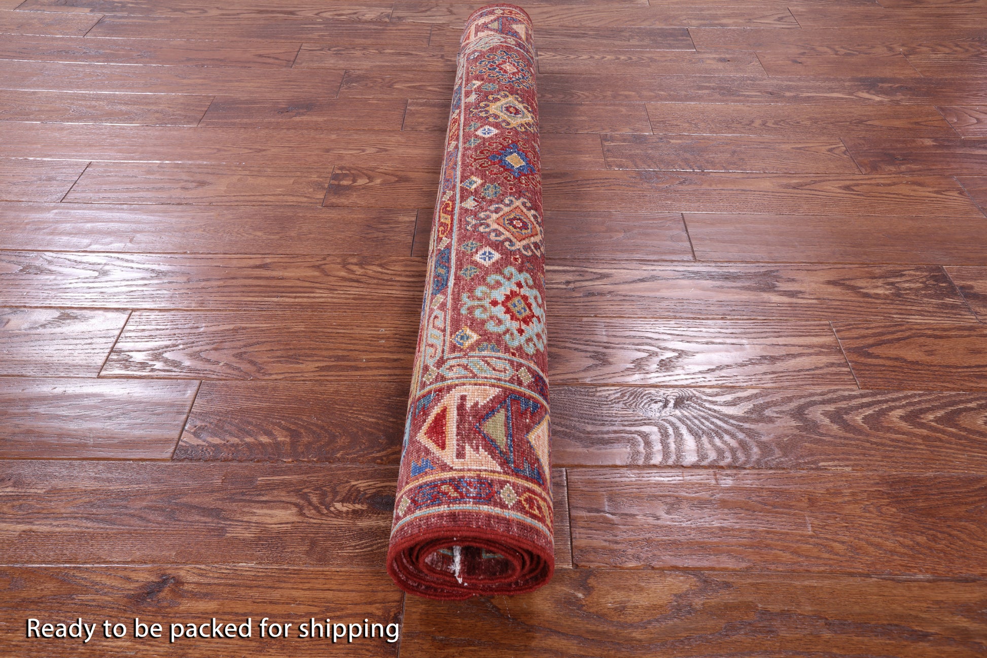 Turkmen Ersari Handmade Wool Rug - 4' 1" X 5' 9" - Golden Nile