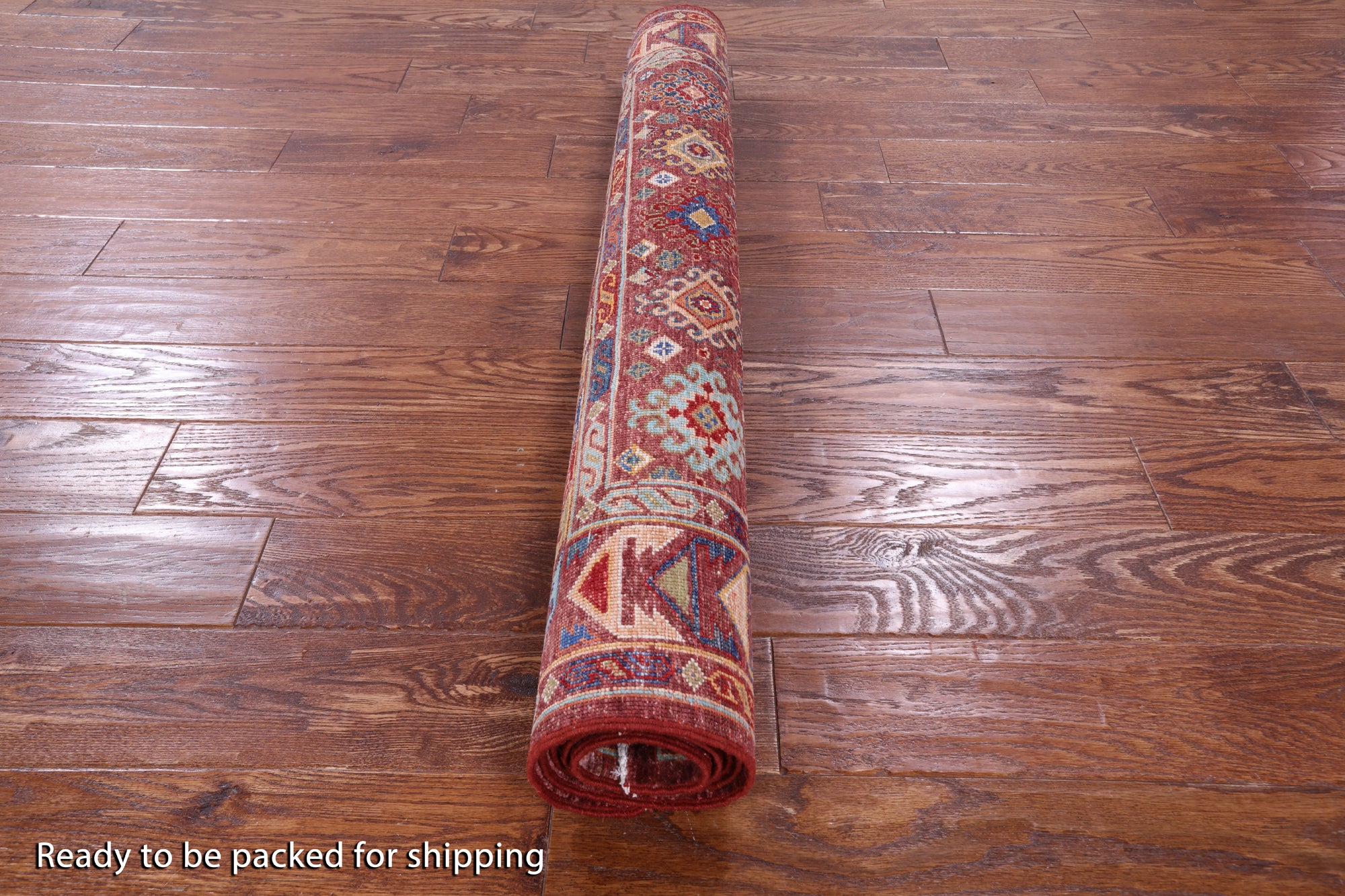 Turkmen Ersari Handmade Wool Rug - 4' 1" X 5' 9" - Golden Nile