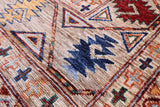 Turkmen Ersari Hand Knotted Wool Rug - 6' 9" X 10' 4" - Golden Nile