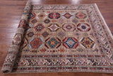 Turkmen Ersari Handmade Wool Rug - 5' 7" X 7' 9" - Golden Nile